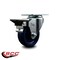 Service Caster 3.5'' Solid Poly Wheel Swivel Top Plate Caster Posi Brake SCC-20S3514-SPUS-PLB - alternate 4